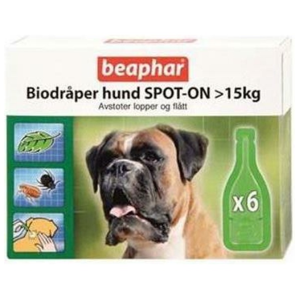 Beaphar Bio Spot On Hund 15-30kg