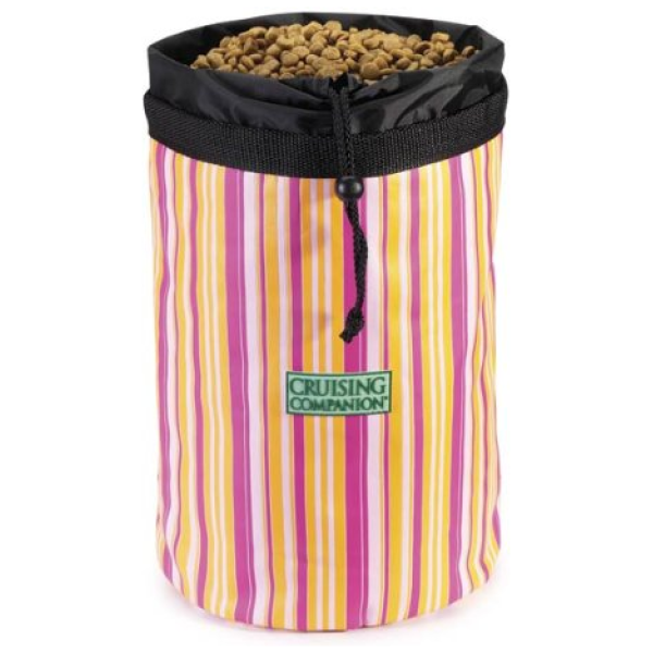 Cruising Companion Travel Food Bag Pink Strips