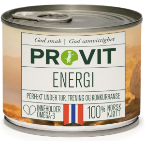 Provit Våtfor Ekstra Energi 185gr