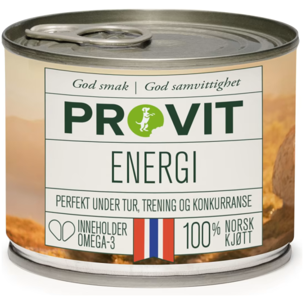 Provit Våtfor Ekstra Energi 185gr