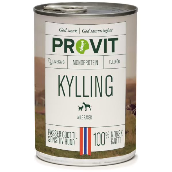 Provit Våtfor Kylling 400gr