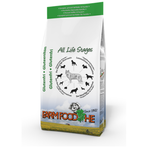 Farm Food HE all life stages glutenfri 4kg