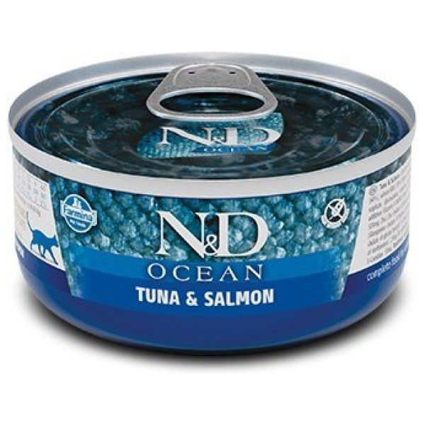 N&D Ocean Catt Tuna & Salmon våtfôr 70gr