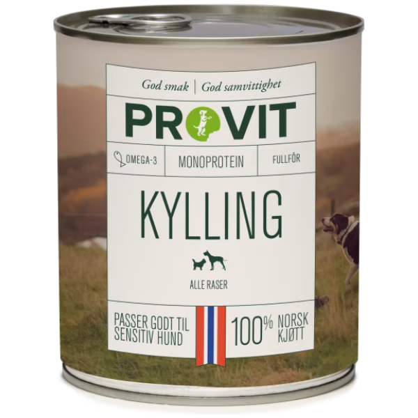 Provit Våtfor Kylling 800gr