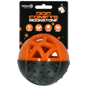 Dog Comets Moonstone Treat Ball Orange