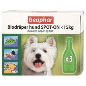 Beaphar Bio Spot On Hund < 15kg