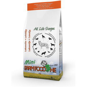 Farm Food HE all life stages skotsk lakseolje mini 4kg