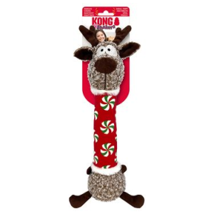 Juleleke KONG Holiday Shakers Luvs Reindeer M