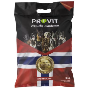 Provit Frossent Oksekjøtt m/vitamin 3 kg