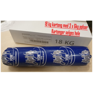 Puppy fullfôr 18kg (3x6kg pølse)
