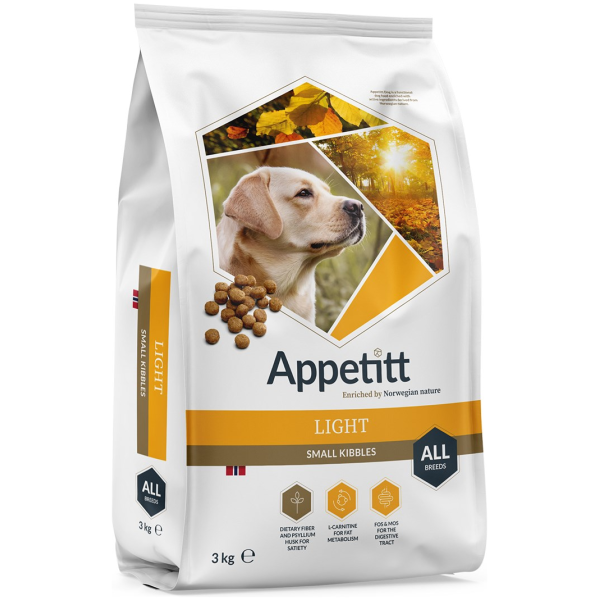 Appetitt Light hundefôr 3kg