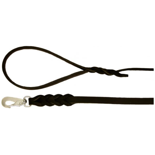 Alac Skinnbånd Sort 9mm x 180cm