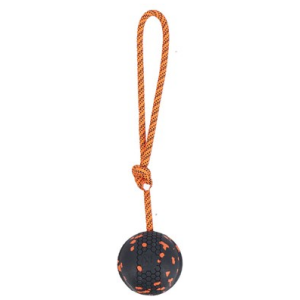 Non-Stop Dog Ball on rope 70mm