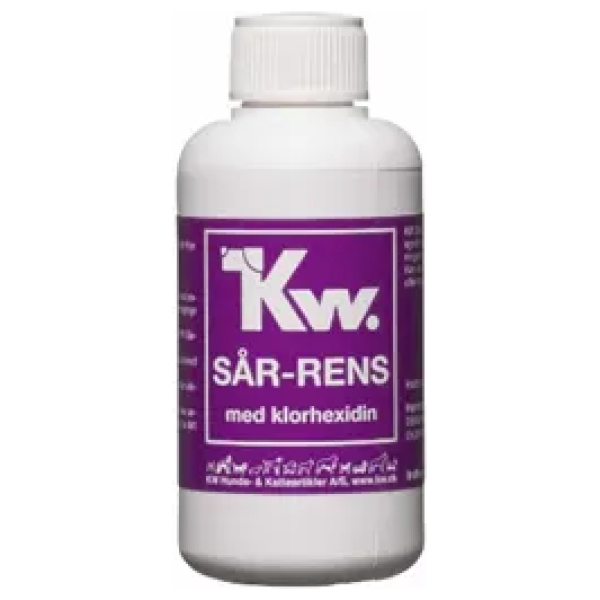 KW Sår-rens m. klorhexidin 100 ml