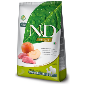 N&D Prime Dog Boar & Apple Adult Med/Max 12kg