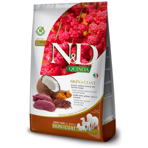 N&D Quinoa Skin & Coat, Venison & Coconut Adult all breeds 7kg