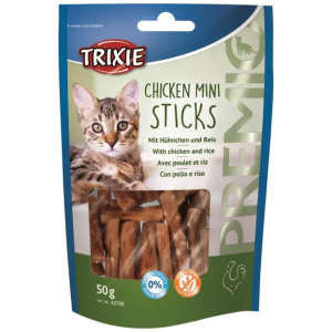 Premio Mini Sticks M/Kylling og Ris 50g