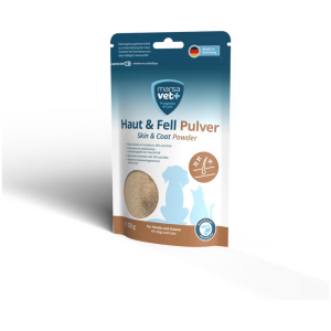 Marsavet Hud- og Pelspulver for Hunder og Katter 125gr