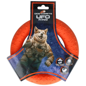 Dog Comets UFO Ring Orange