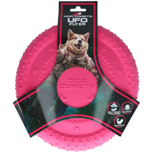 Dog Comets UFO Frisbee Rosa