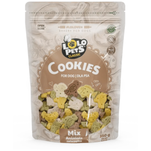 Lolopets Kjeks Animal Mix S 350g