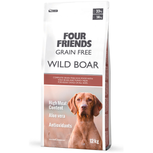 FourFriends Grain Free Wild Boar DATO 30.09-2025