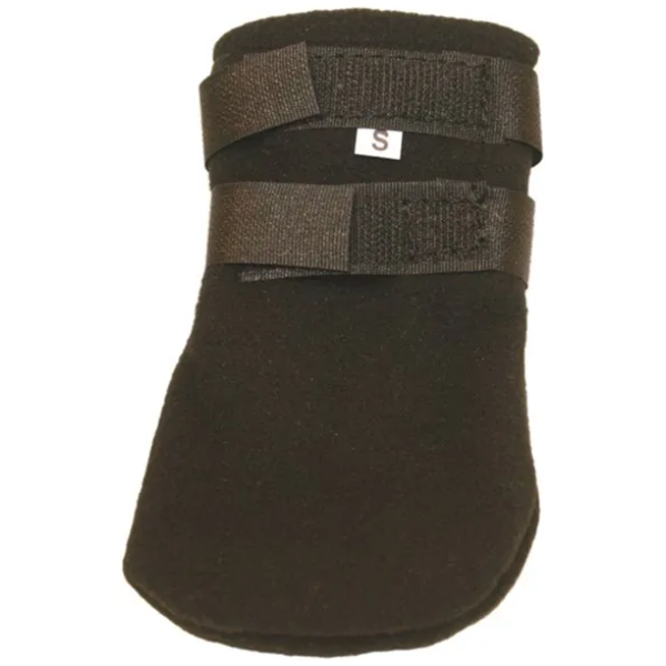 Trine Hundesokk i fleece 2-pk Sort