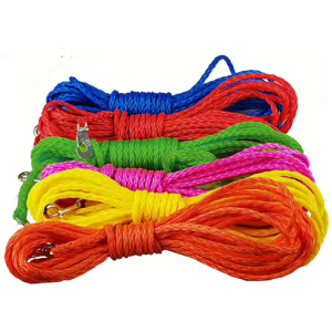 Sporline flettet neon 8mm x 15m Gul