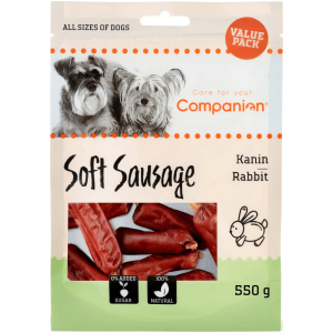 Companion Rabbit Soft Sausage 550gr