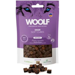 Woolf Soft Cubes Deer 100gr