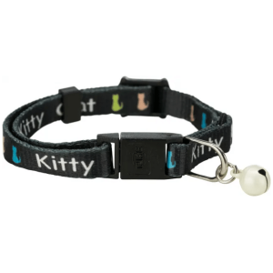 Trixie Kattehalsbånd Kitten Kitty Cat Sort
