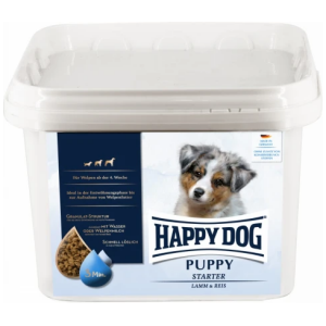 Happy Dog Puppy Starter Lam & Ris 1,5Kg