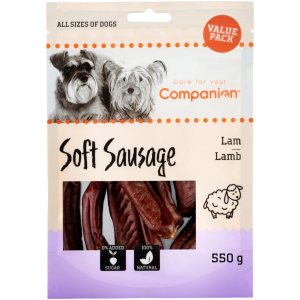Companion Lamb Soft Sausage 550gr