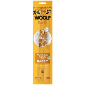 Woolf noohide XL kanin sticks 1 stk 25cm