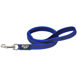Julius-K9 Super grip line med håndtak 20mm Blå