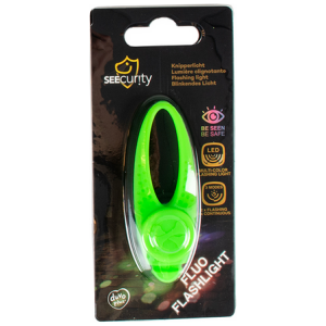 Duvo plus Hundelykt Flashlight Fluo 8x3cm Grønn