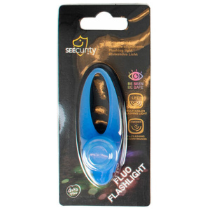 Duvo plus Hundelykt Flashlight Fluo 8x3cm Blå