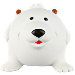 Trixie Hundeleke Latexballer Dyr 6cm Isbjørn