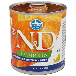 N&D Pumpkin Lamb & Blueberry Puppy 285gr