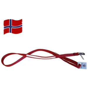 Trine Kobbel i webb m. refleks Rød 25mm