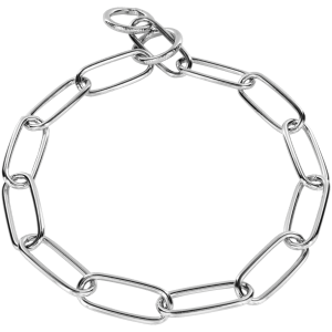 Sprenger Kjettinghalsbånd XLanglenket Stålforkrommet 4mm 80cm