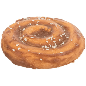 Tyggepai Natur M/Andefilè 70g Ø9cm 50stk