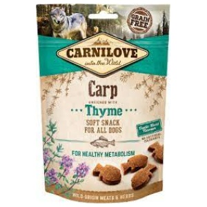 Carnilove Soft Snack Karpe & Timian 200gr
