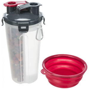 Trixie Reisesett Fôr og Vannbeholder 2x0,35l
