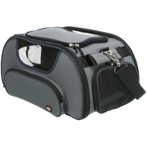 Trixie Transportbag Wings Airline Polyester Grå/Blå 46x28x23cm Max 20kg