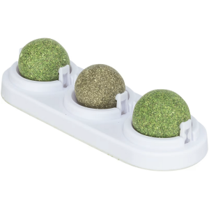 Trixie 3 Baller M/Catnip og Matatabi M/Holder Ø5cm