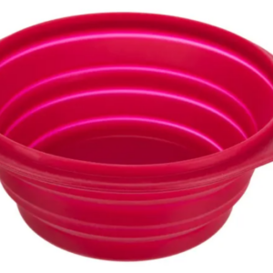 Trixie Hundeskål i Silikon Sammenleggbar Rød
