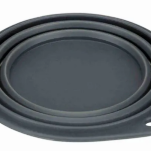 Trixie Hundeskål i Silikon Sammenleggbar Grå