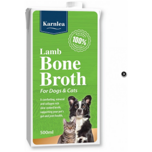 Karnlea Bone Broth Lam 500ml