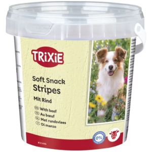 Trixie Soft Snacks Happy Stripes M/Biff 500g